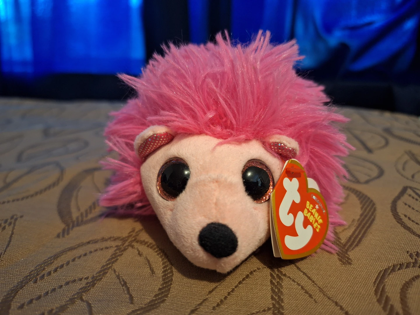 Beanie Babies Pink Hedgehog Plush Toy