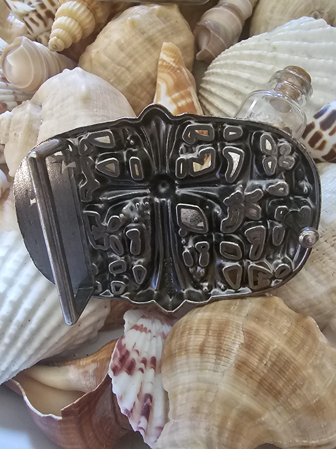 Gothic cross belt buckle - photo 2