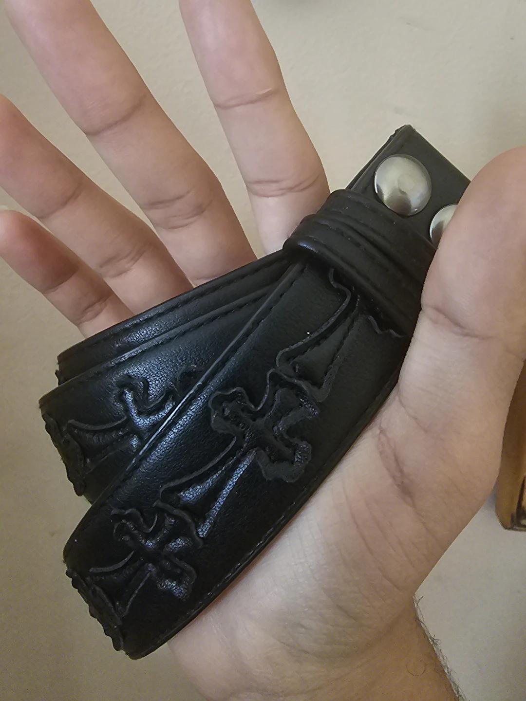 Gothic cross belt buckle - photo 4