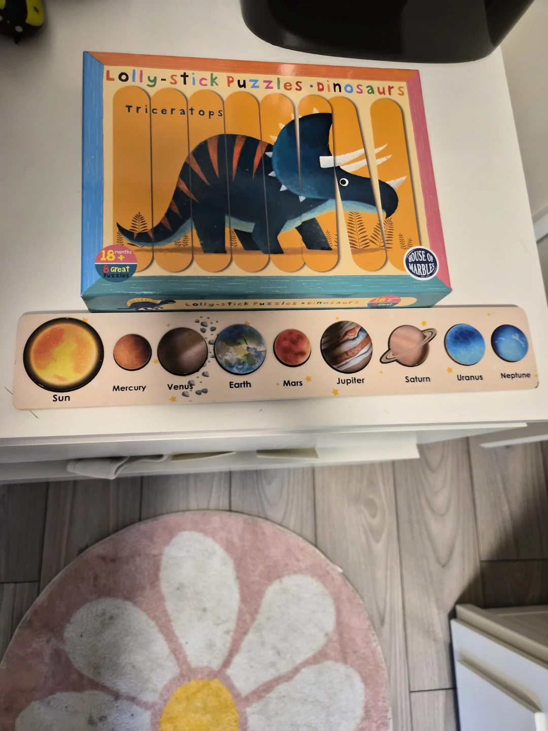 Lolly-Stick Puzzles - Dinosaurs & Solar System