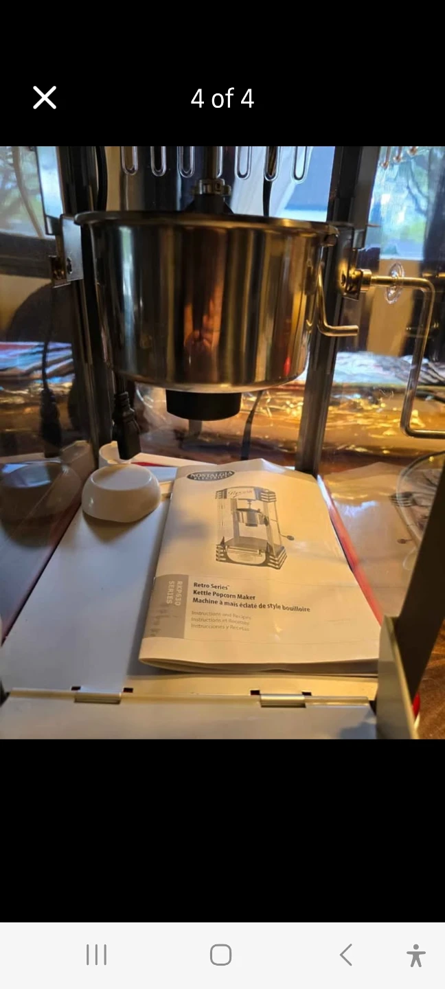 Nostalgia Retro Popcorn Machine - photo 4