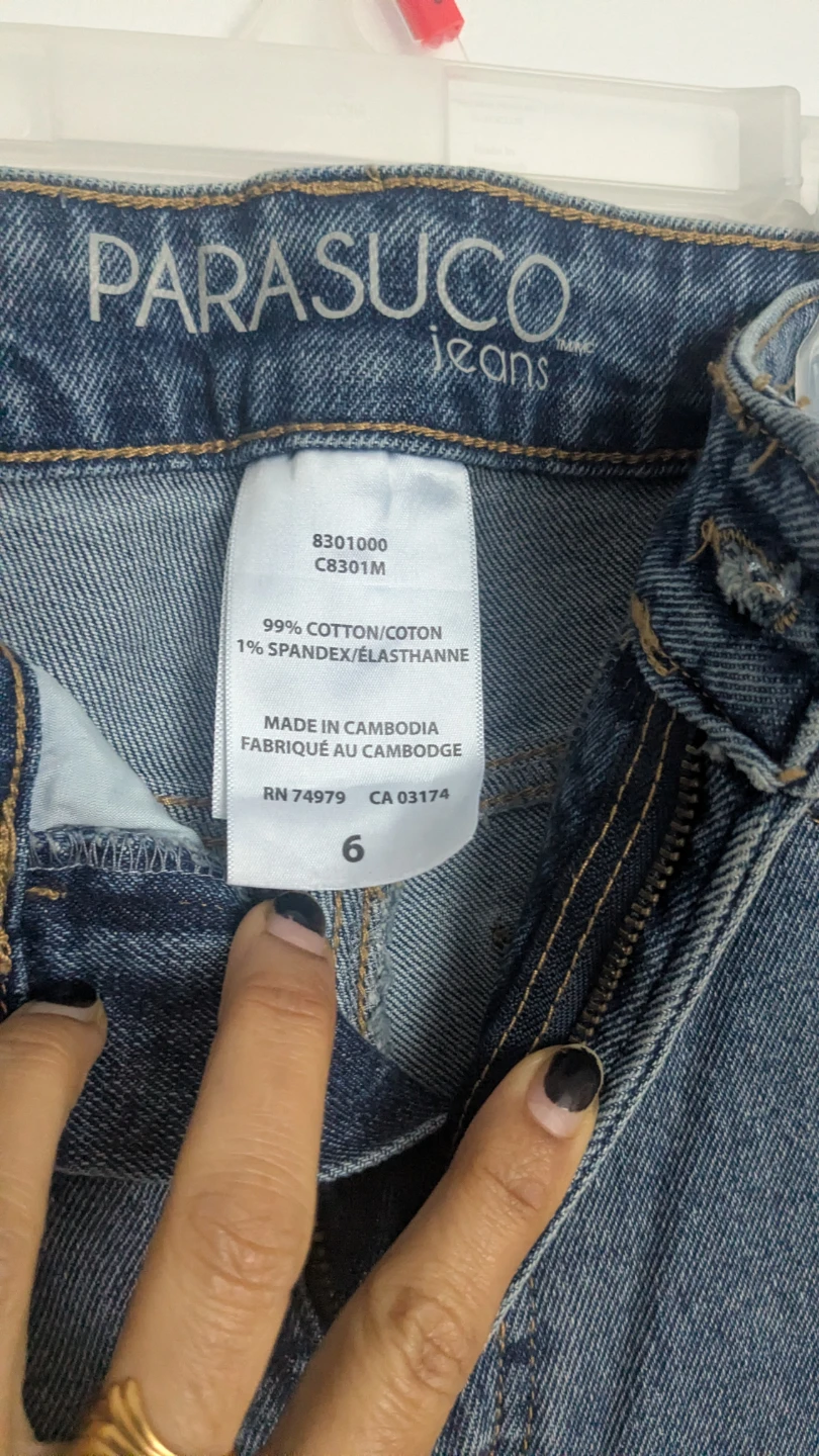 Parasuco High Rise Barrel Fit Jeans - photo 3