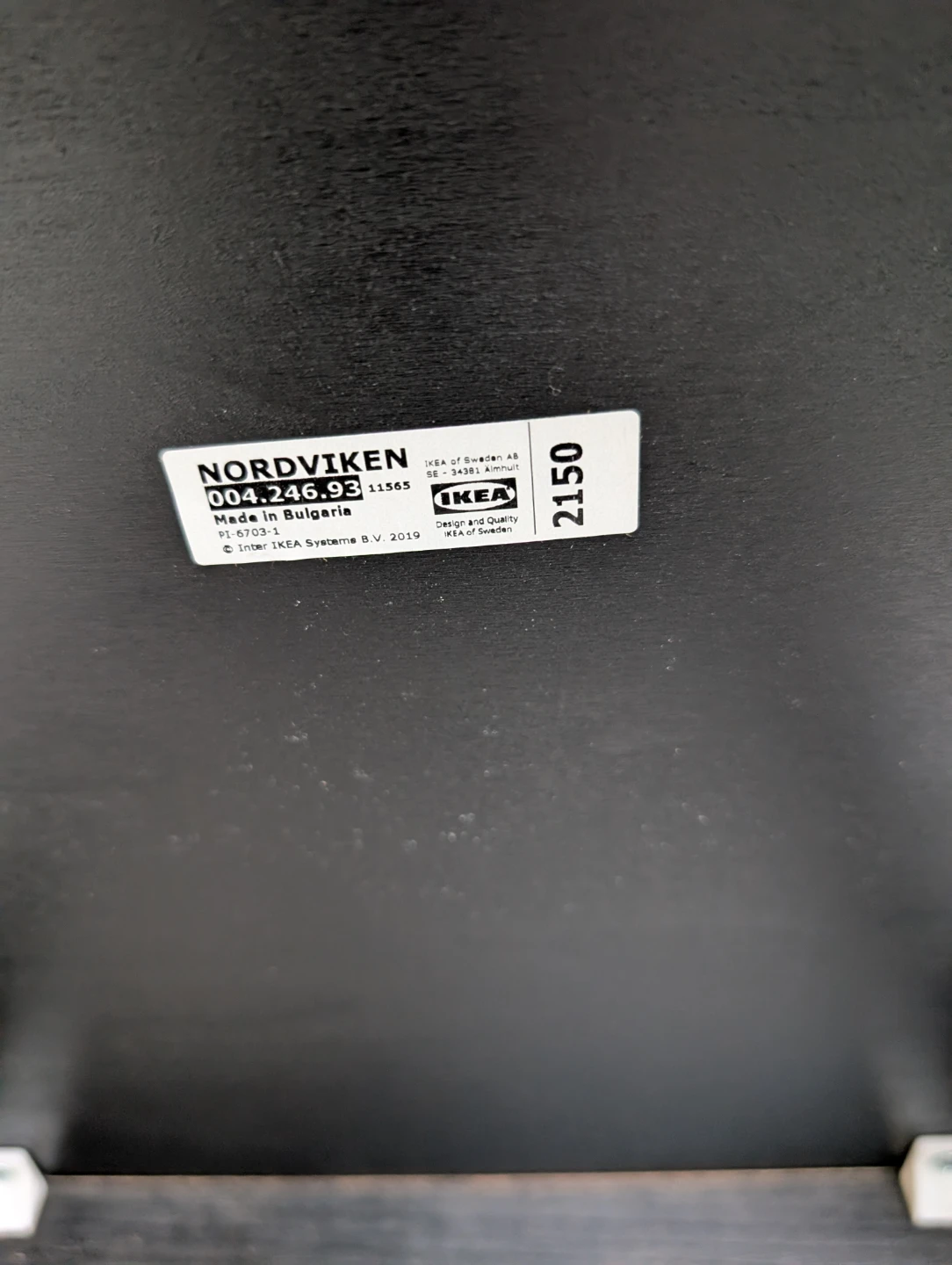 IKEA NORDVIKEN Bar Stools - Black (Set of 2) - photo 5
