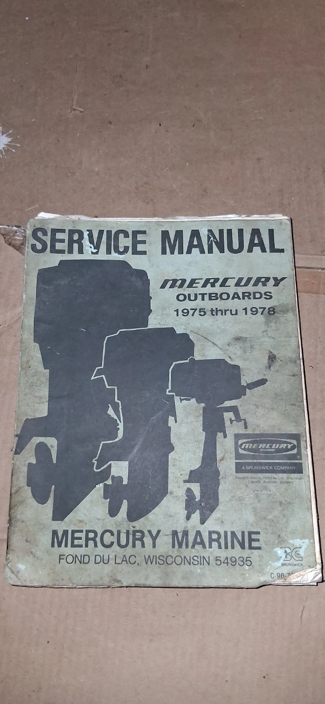 Mercury Outboards Service Manual 1975-1978