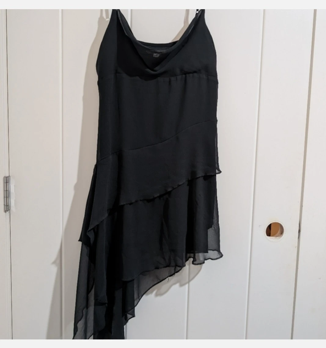 Kimchi Blue Black Layered Midi Dress - photo 2