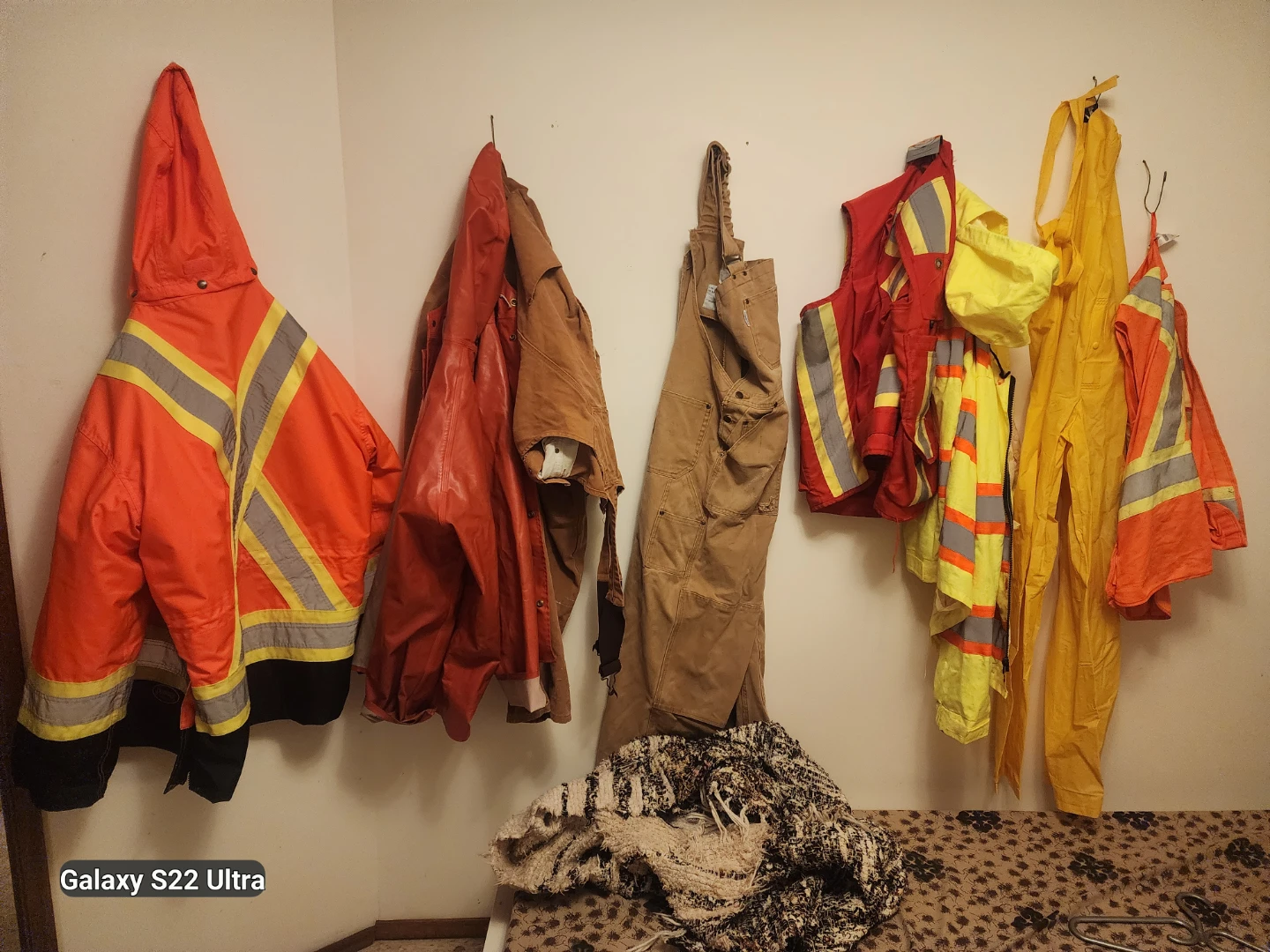 8 Assorted  Workwear Jackets and Overalls