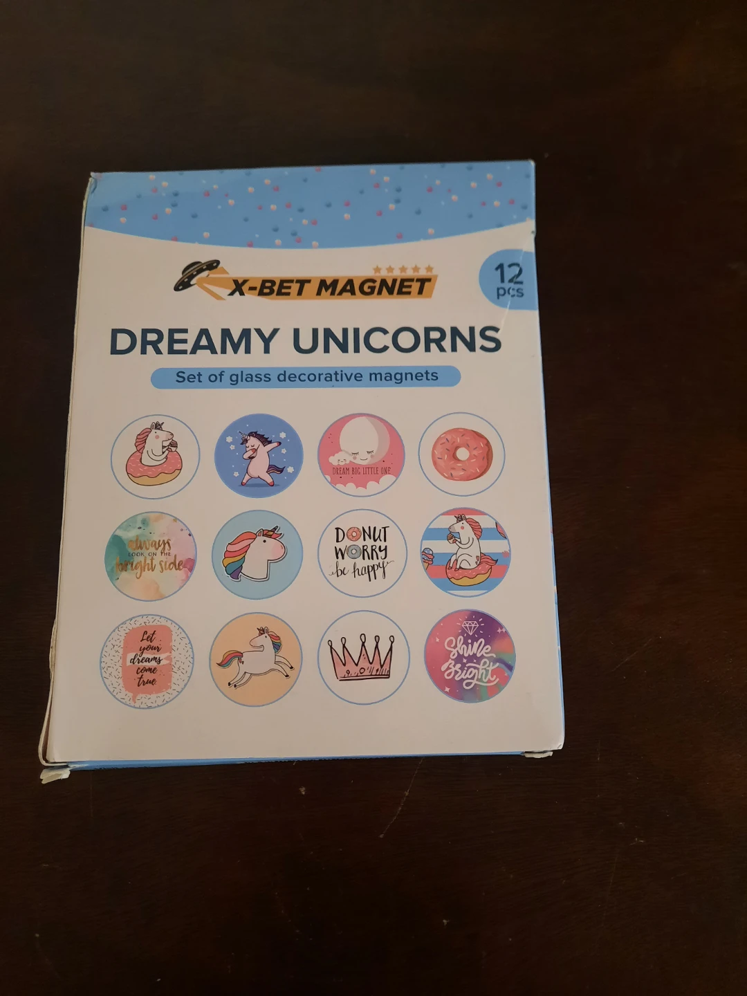 Dreamy Unicorns Decorative Magnets (12 pcs)