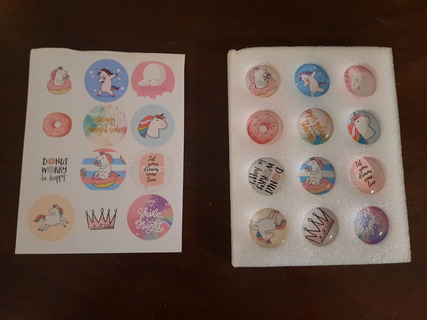 Dreamy Unicorns Decorative Magnets (12 pcs) - photo 2