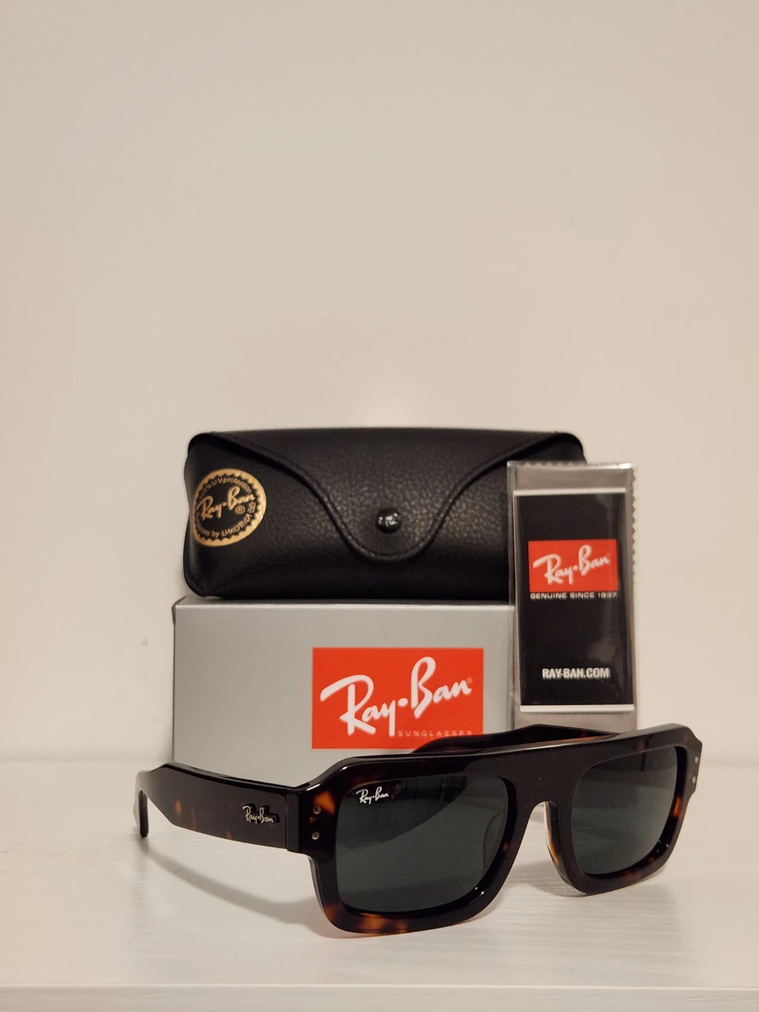 Ray-Ban RB 4454 Lukas Sunglasses Tortoise Shell - photo 2