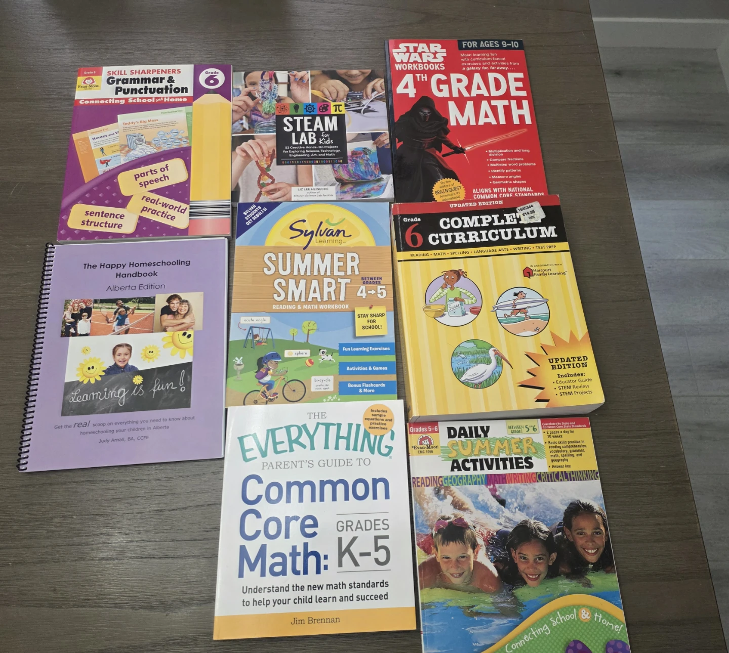 Homeschooling & Grade 4-6 Curriculum Books