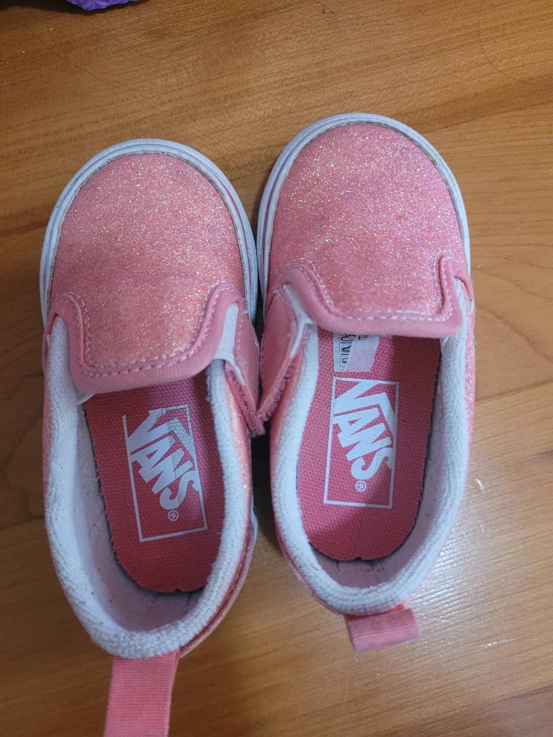 Toddler Vans Glitter Slip-On Shoes