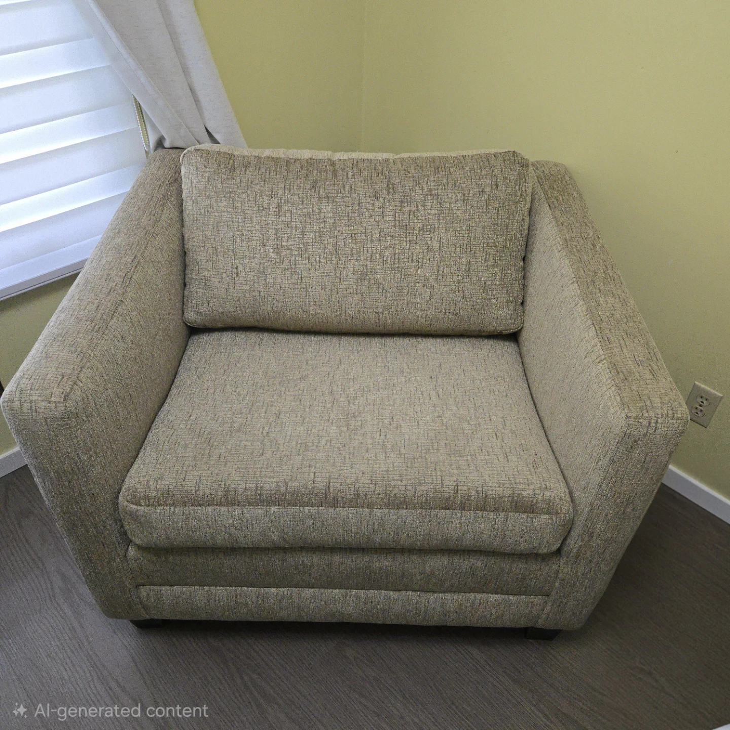 Textured Oversized Armchair