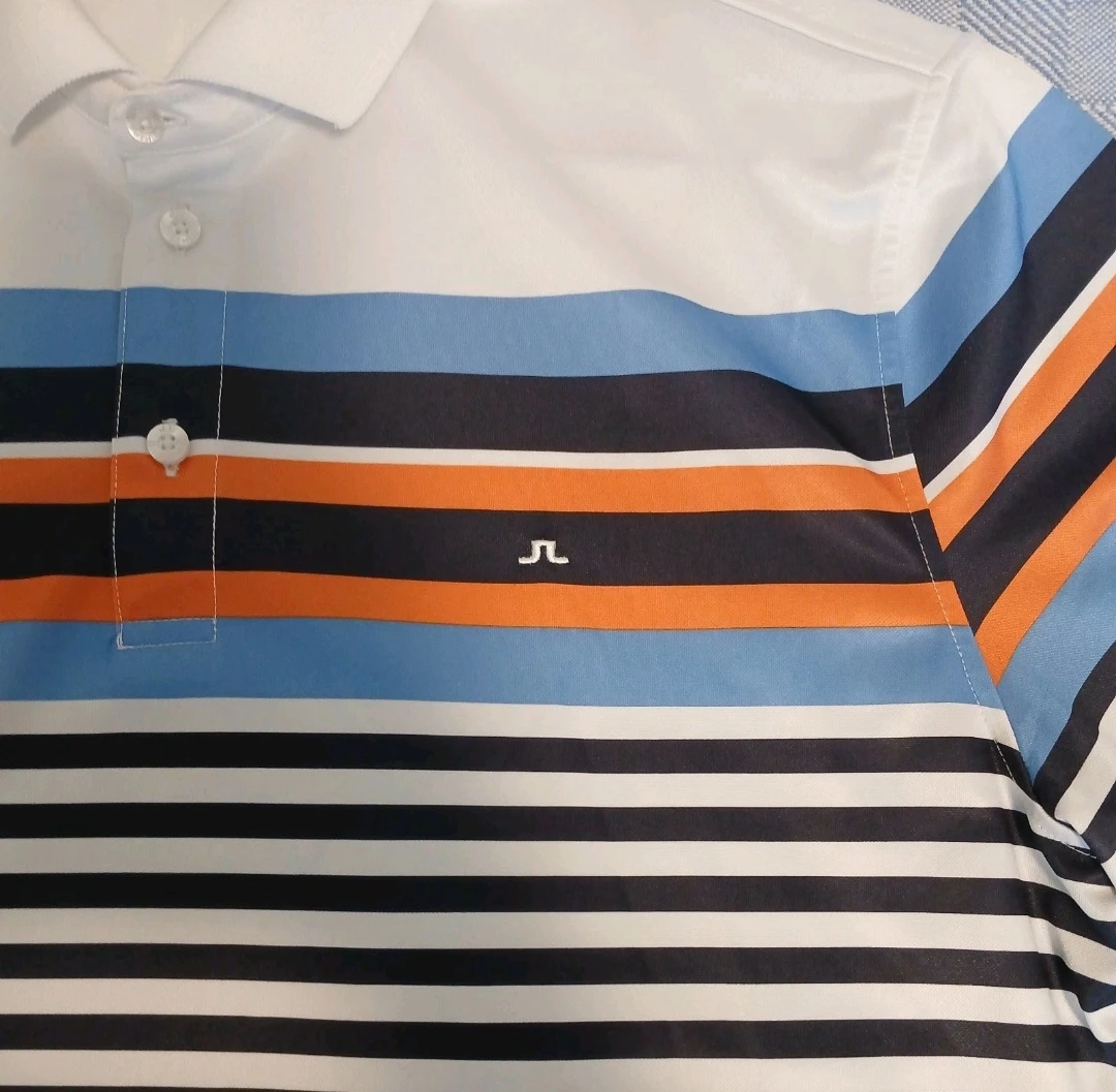 J.Lindeberg Regis Slim Polo Shirt Men’s Size Large Golf - photo 4