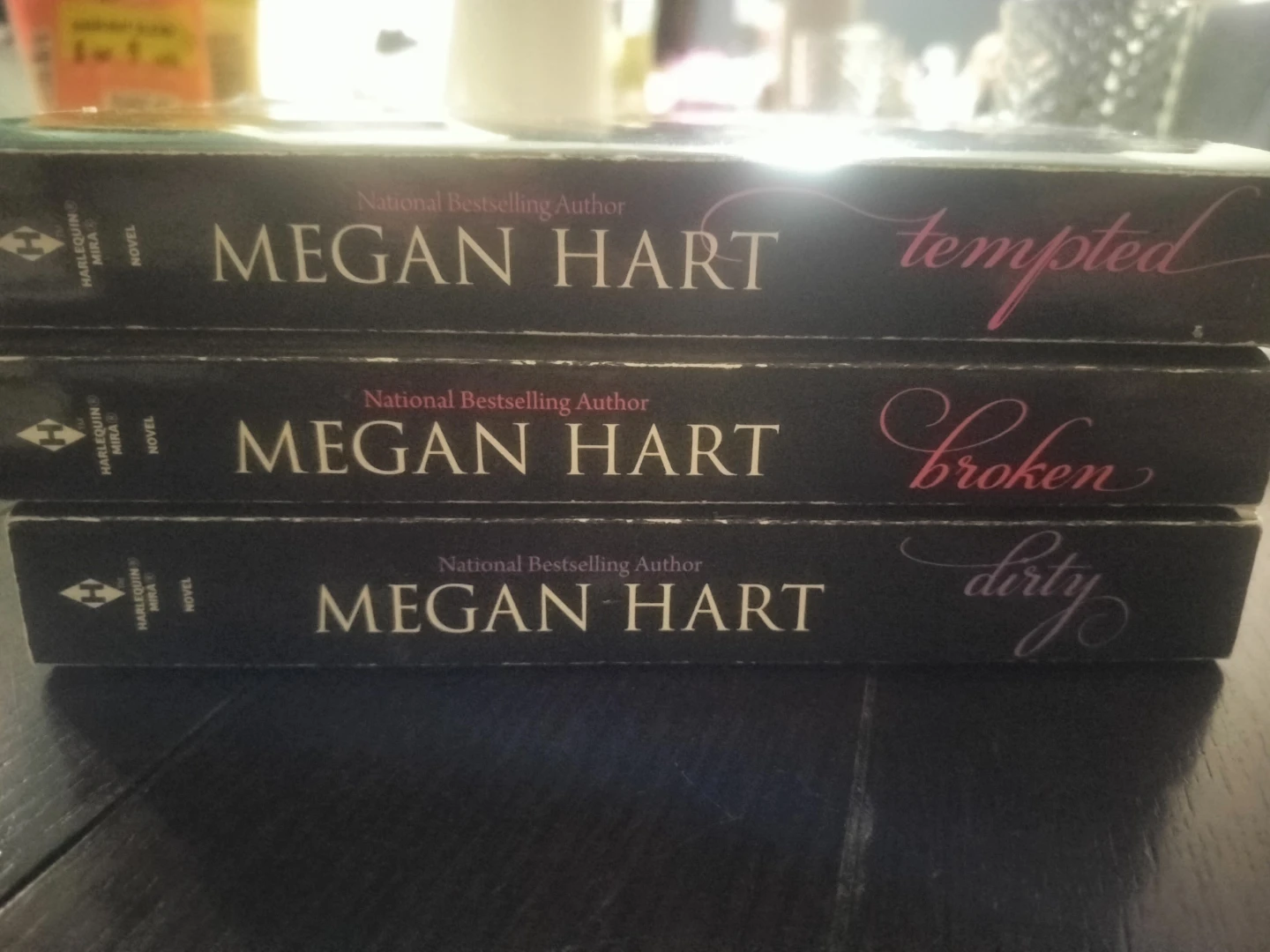 Megan Hart "Tempted", "Broken", "Dirty" Books