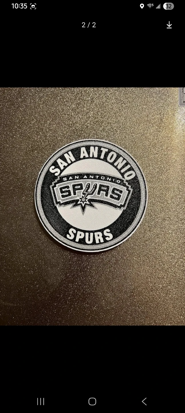 San Antonio Spurs Logo Patch