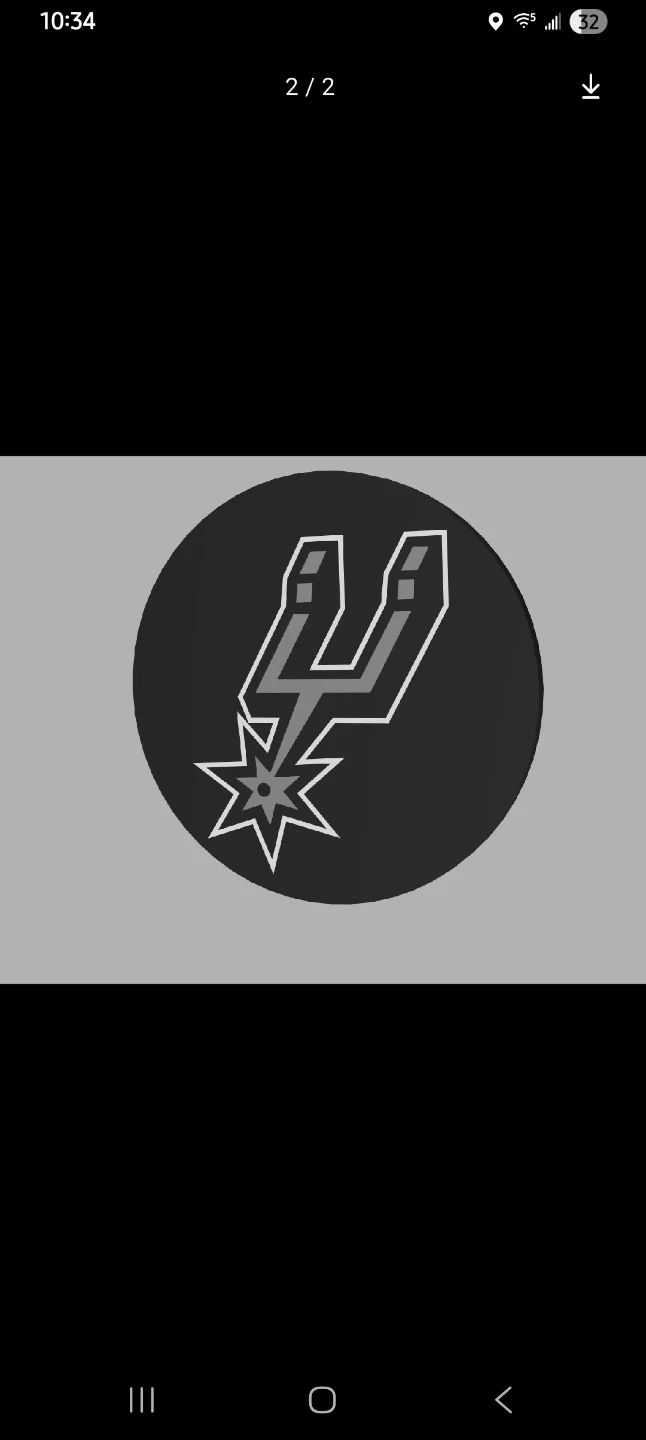 San Antonio Spurs Logo Patch - photo 2
