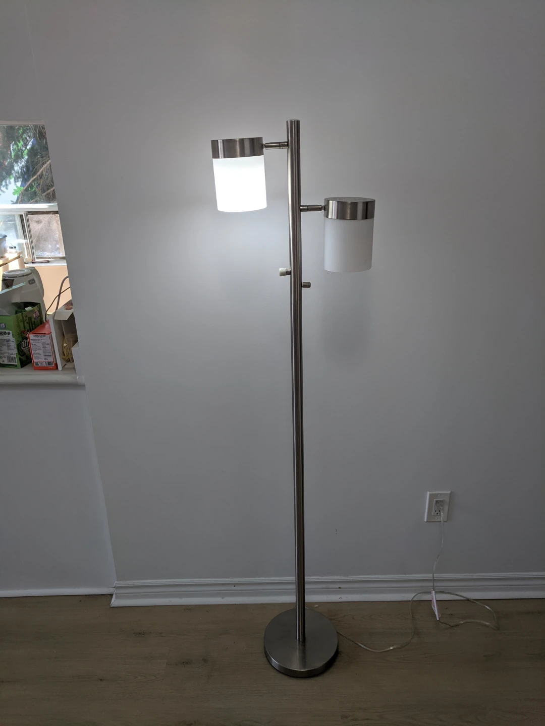 Brushed Nickel Floor Lamp - photo 4