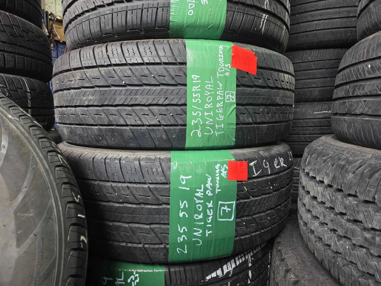 Uniroyal Tiger Paw Touring A/S Tire 235/55R19