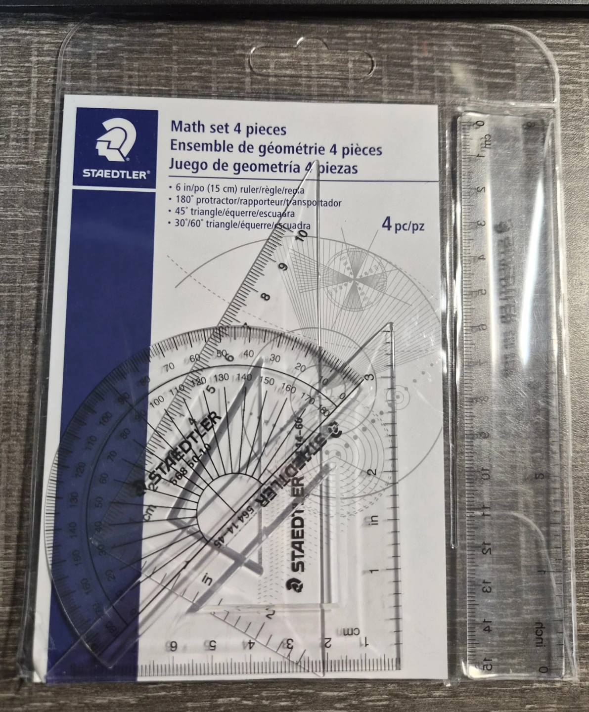 STAEDTLER Math Set 4 Pieces
