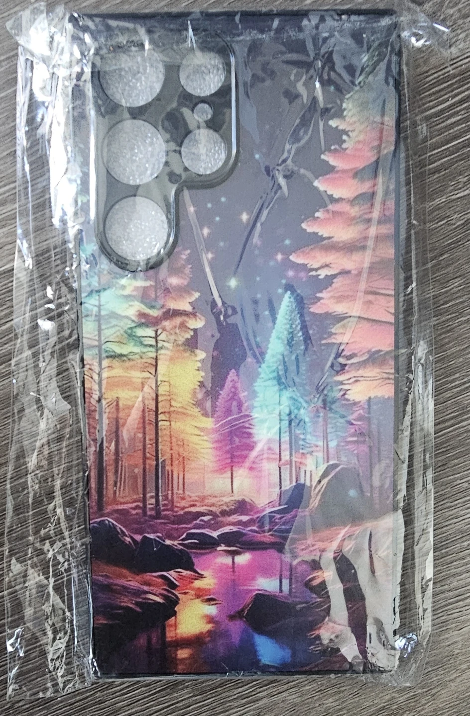 Phone Case with Forest Scene Design 23-24-25 ultra