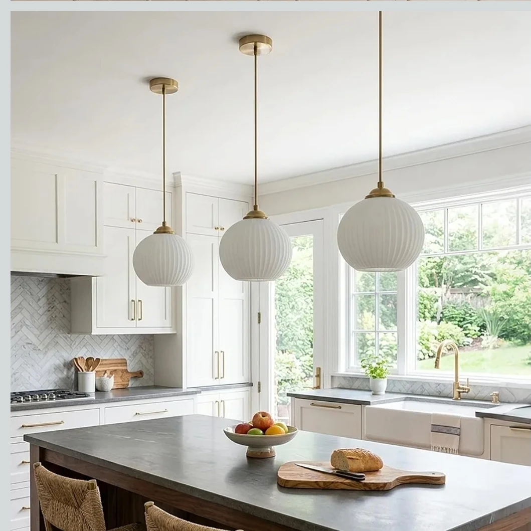 Gold Globe Pendant Light - photo 5