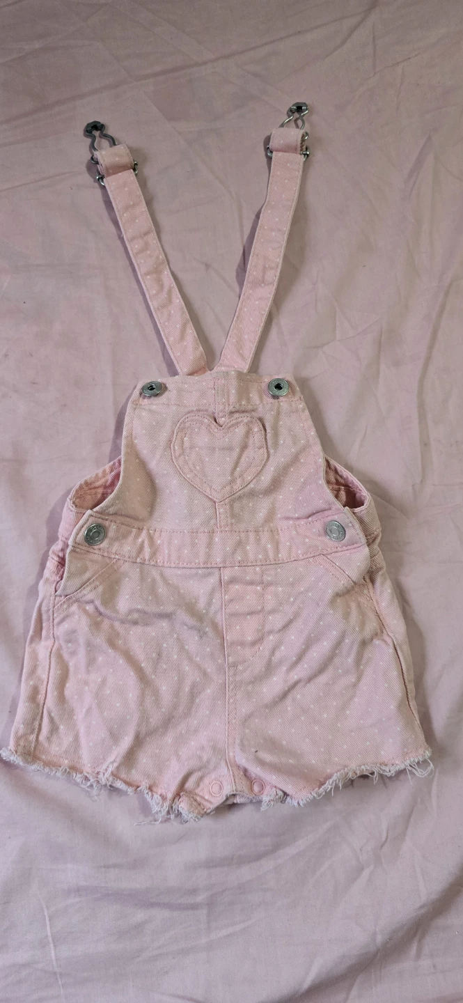 Baby Clothes Bundle - Swimsuit, Jeans, Leggings, Overalls - photo 2