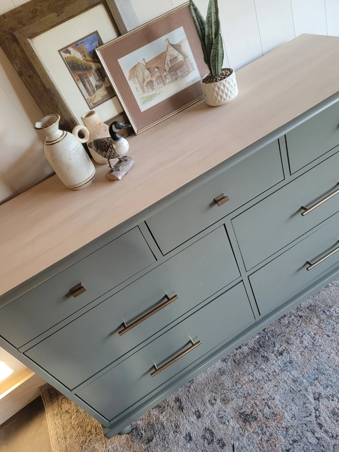 Refinished Dresser with 7 Drawers - photo 4