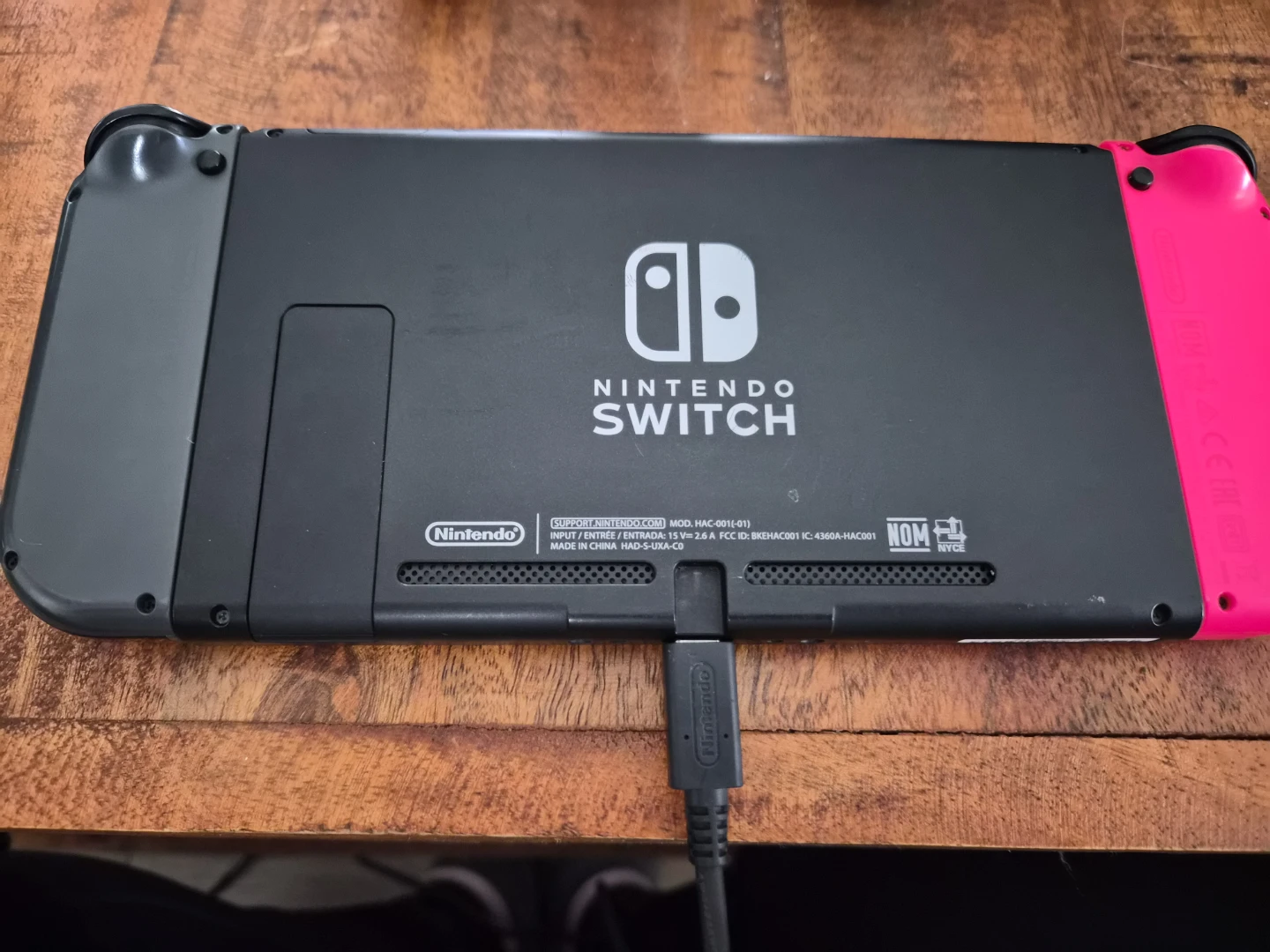 Nintendo Switch Console with Neon Red Joy-Con - photo 2