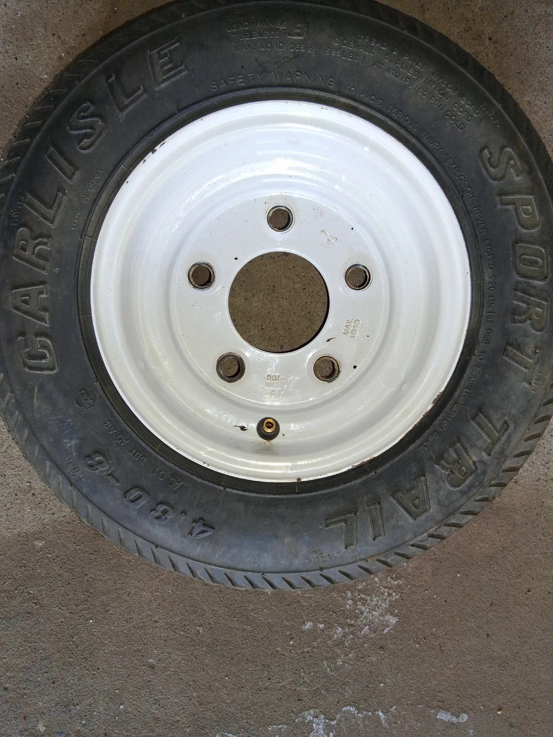 Brand new trailer tires