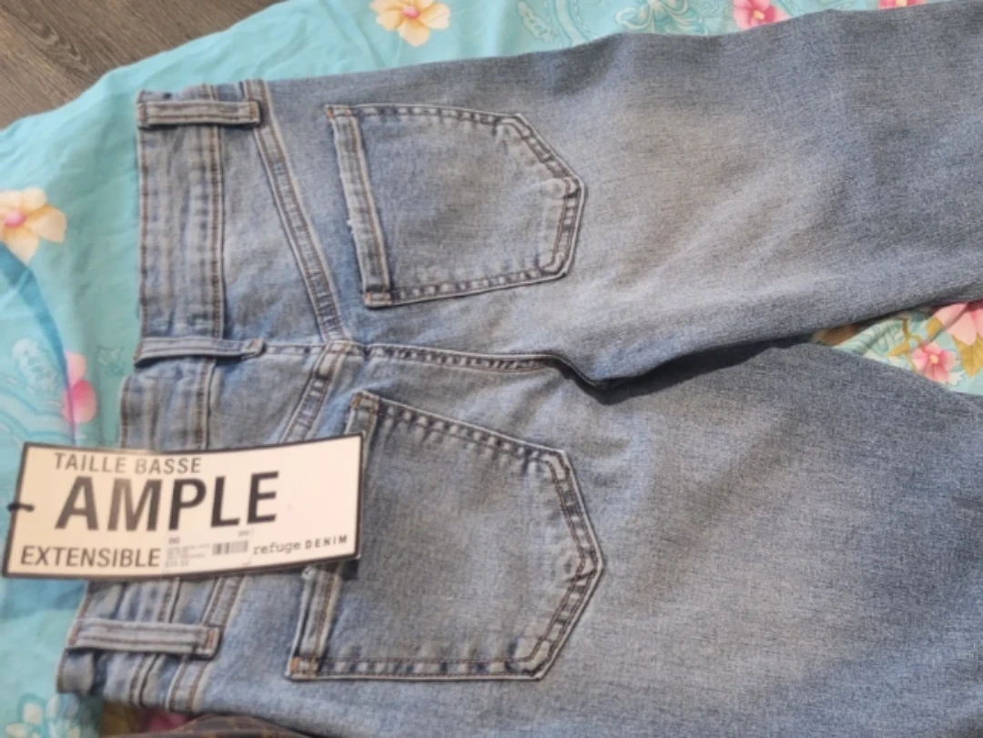 Refuge Denim Low Rise Baggy Stretch Jeans - photo 2
