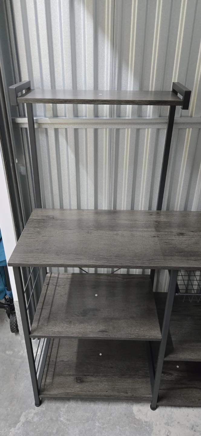 Kitchen Baker's Rack with Storage Shelves - photo 2