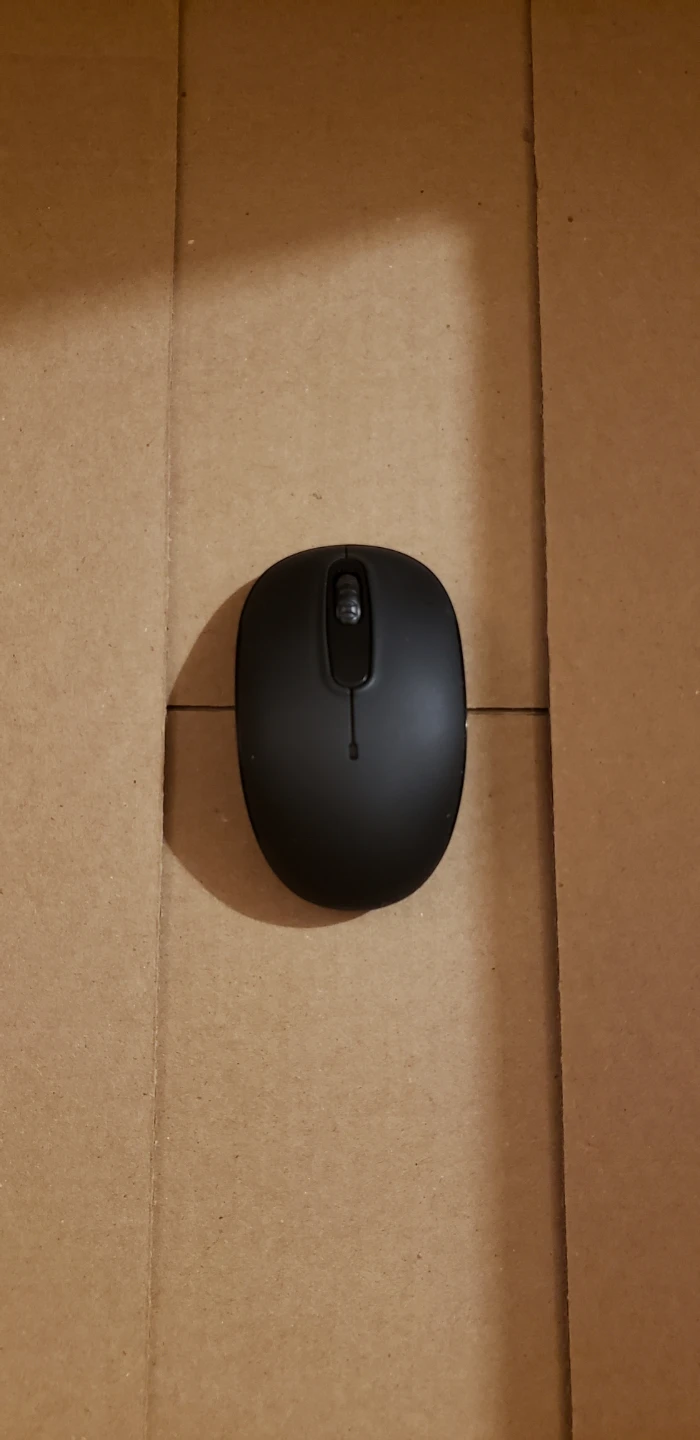 ⚽ Black Wireless Computer Mouse - photo 3