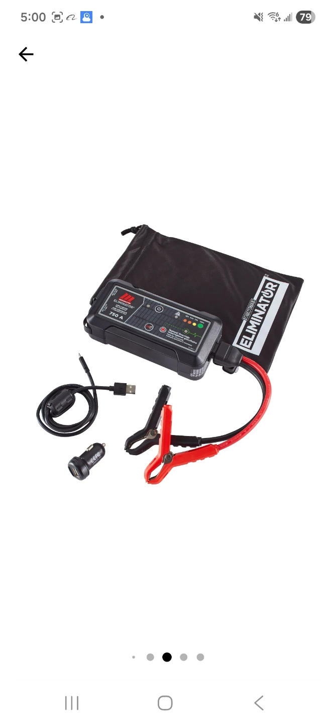 Eliminator 750A Jump Starter - photo 2