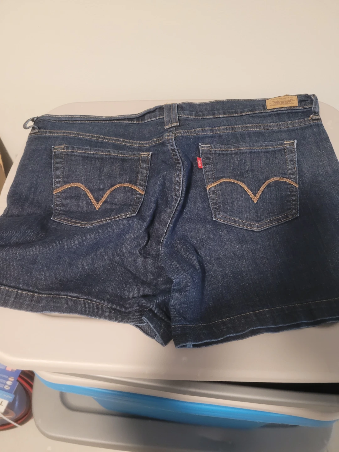 Levi's 515 "The Original Jean" Denim Shorts Size 14 - photo 4