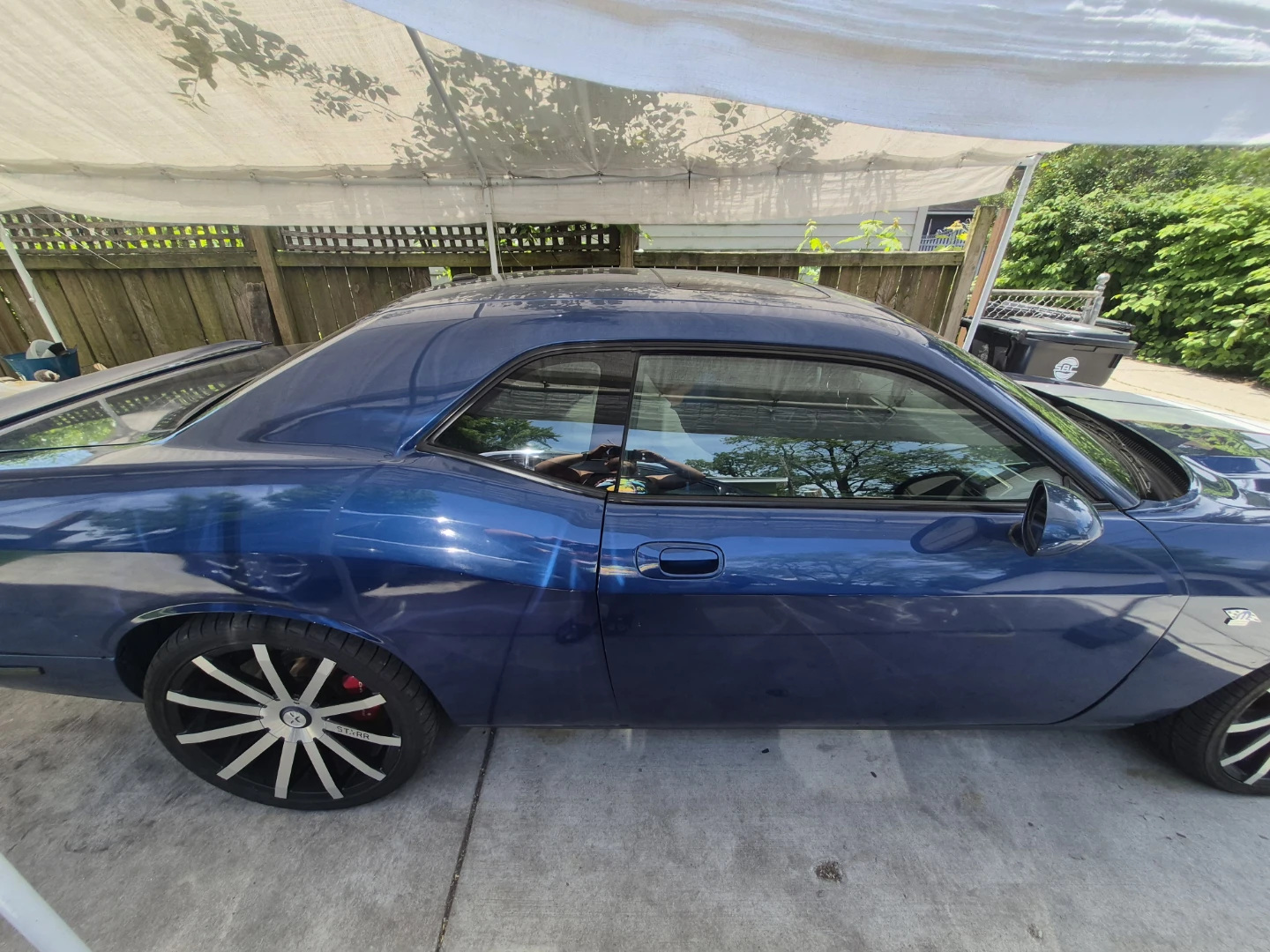 Blue Dodge Challenger - photo 2