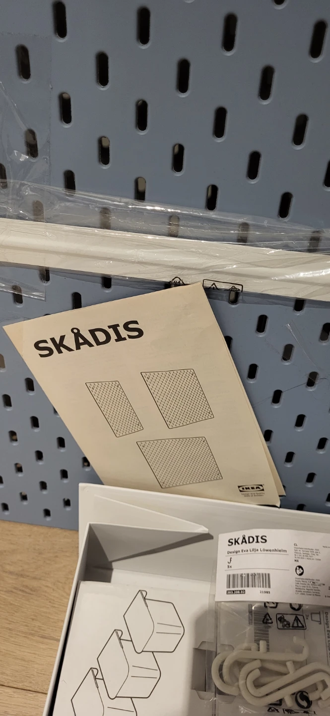 IKEA SKÅDIS Pegboard System - photo 3