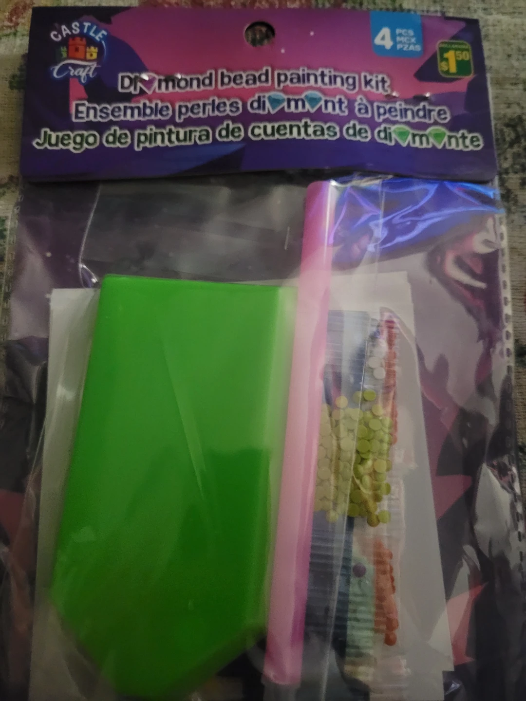 Diamond bead painting kit