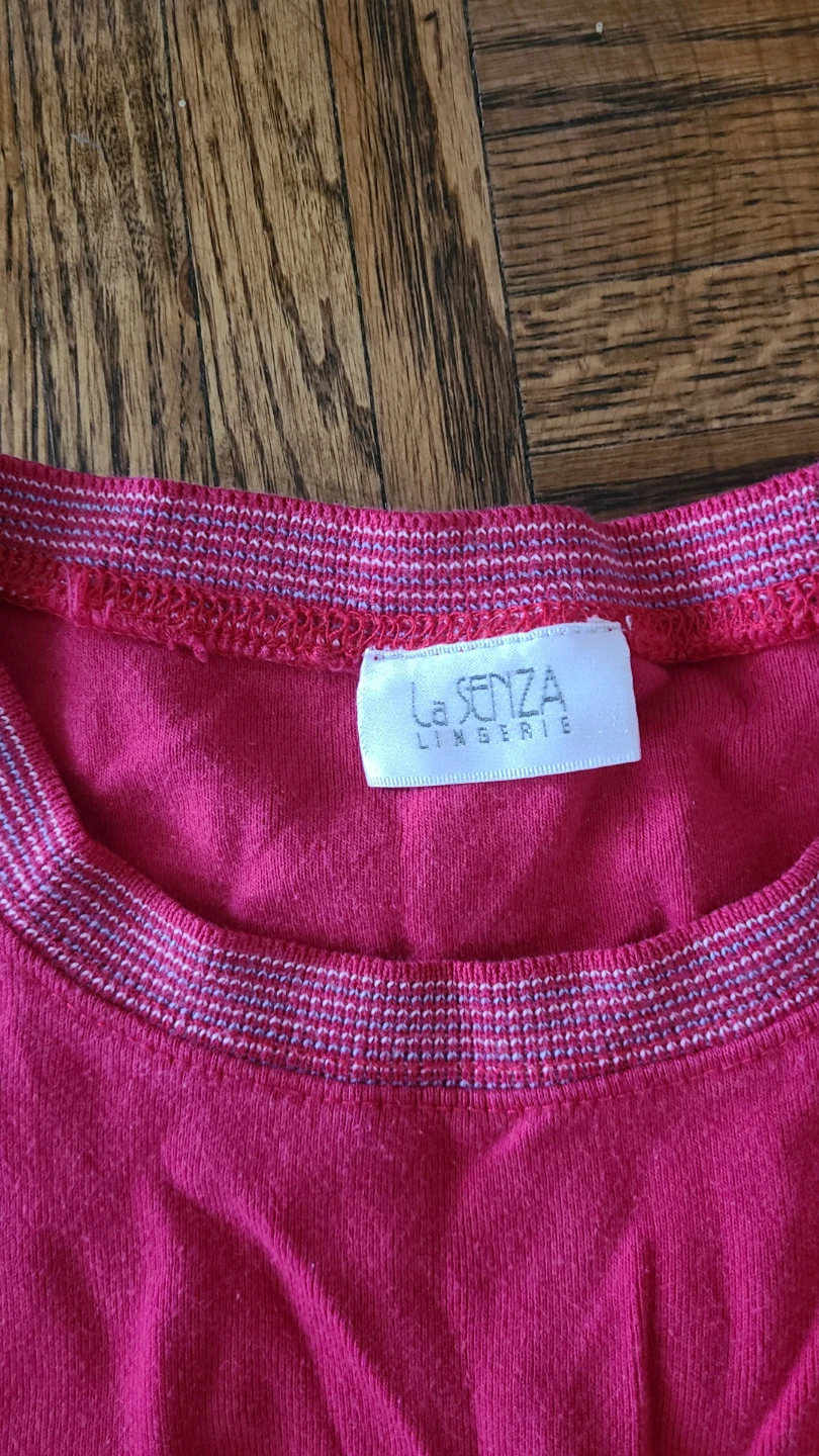 La Senza Lingerie Pink Long Sleeve Top with Graphic - photo 2