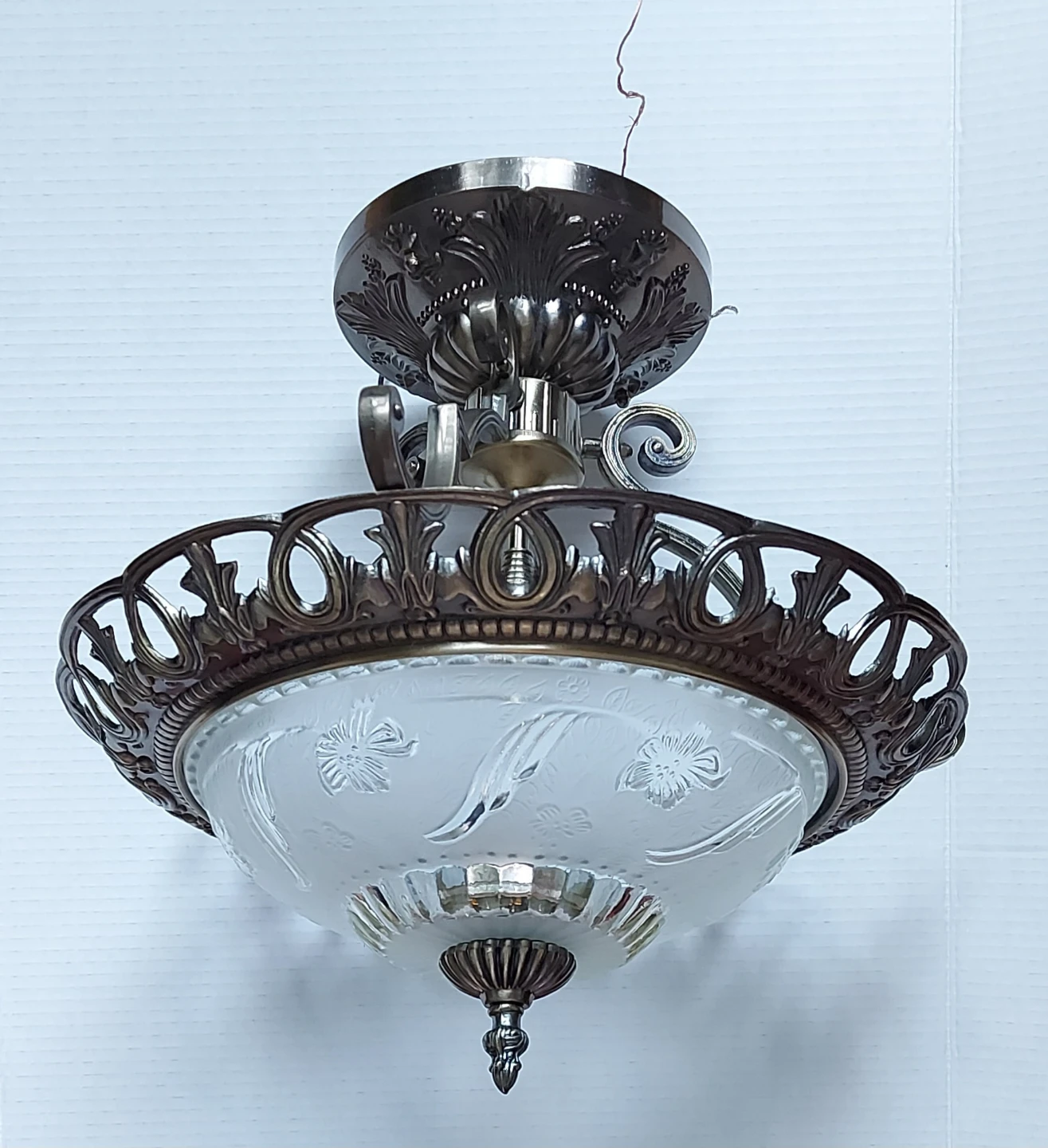 Set of 2  Ceiling Light & wall cone Fixture