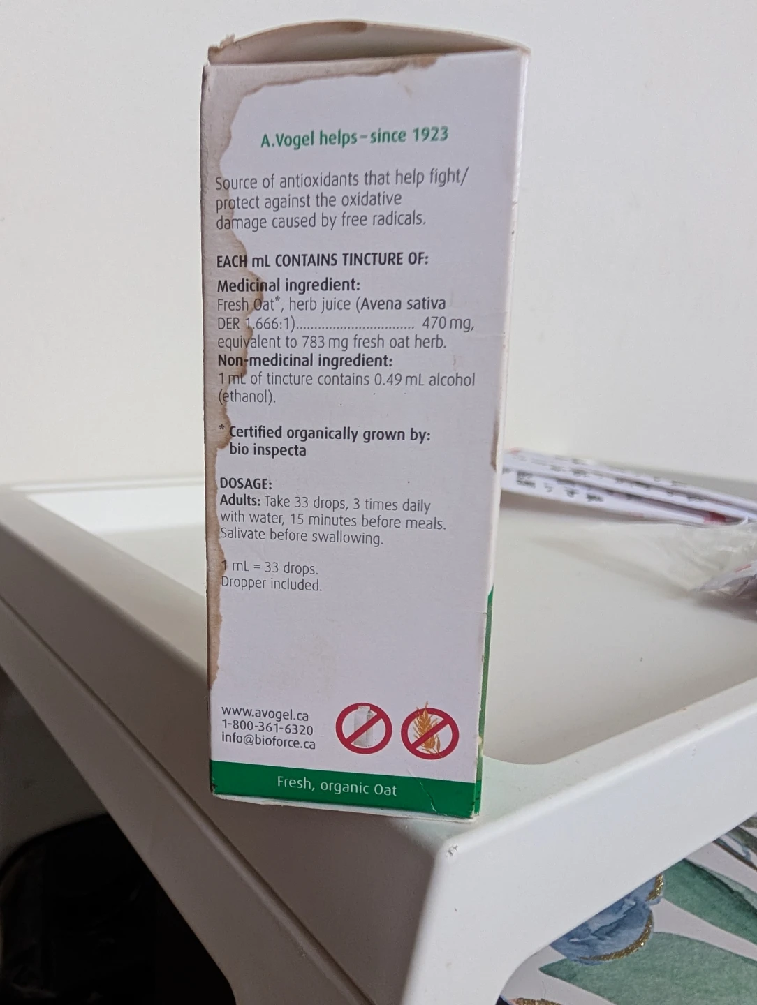 A.Vogel Avenaflow tincture 50ml - photo 2