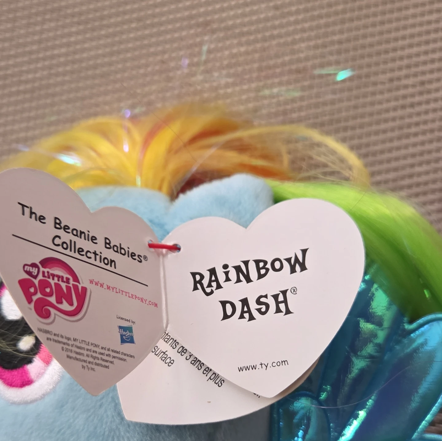 My Little Pony RAINBOW DASH Beanie Baby - photo 2