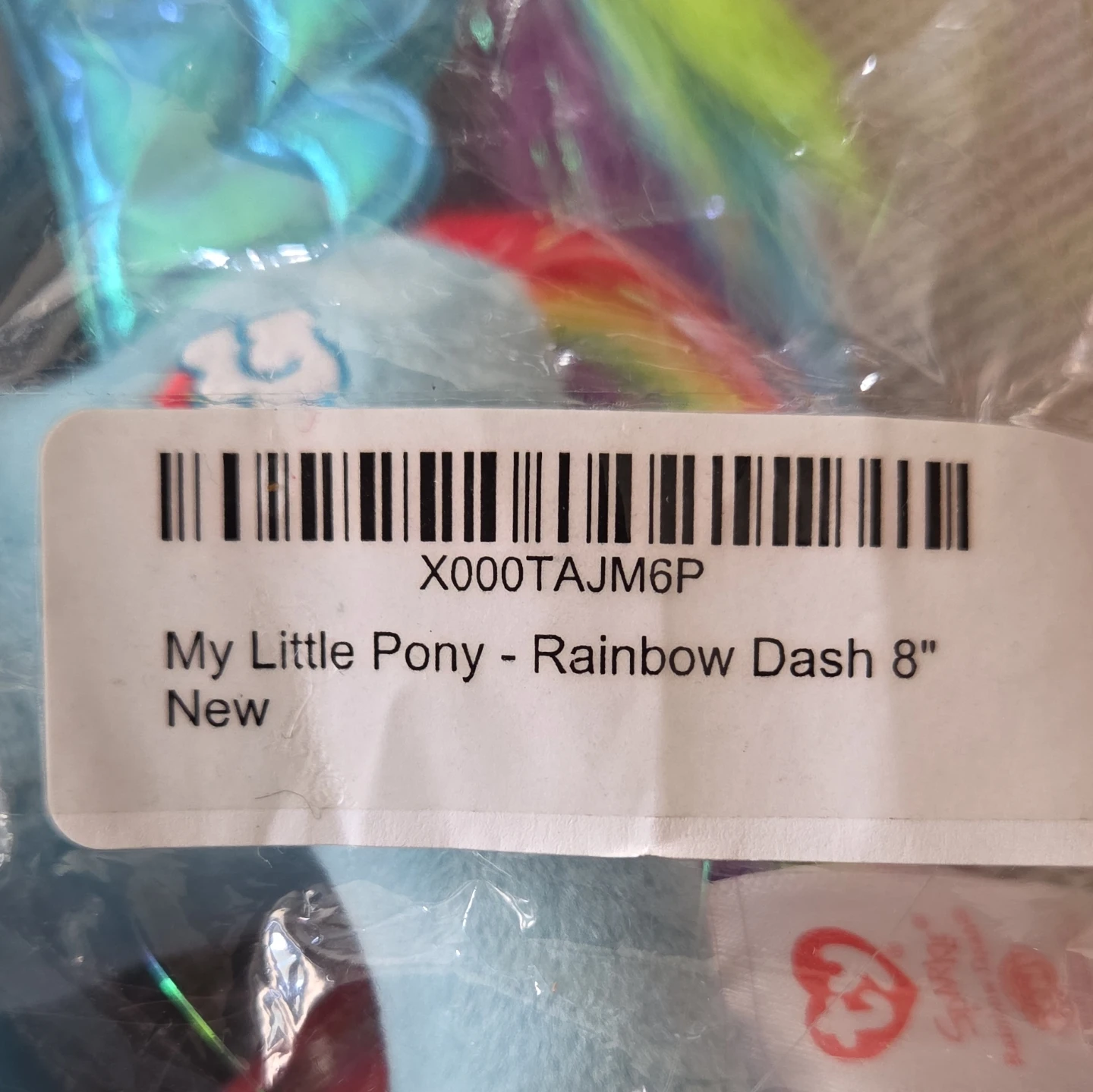 My Little Pony RAINBOW DASH Beanie Baby - photo 4