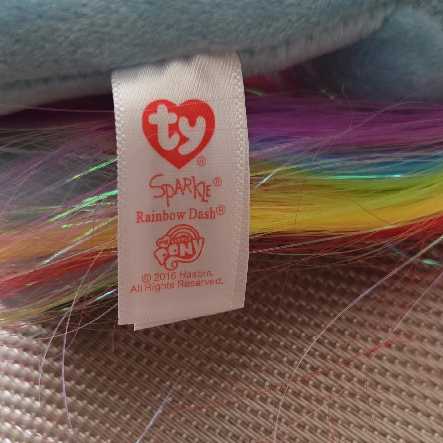 My Little Pony RAINBOW DASH Beanie Baby - photo 5
