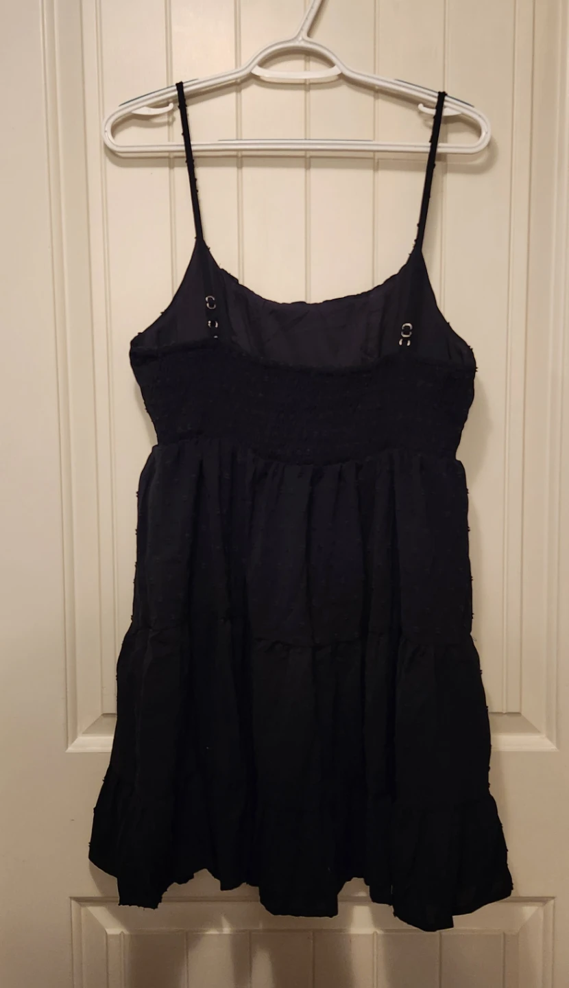Black Tiered Mini Dress - photo 2