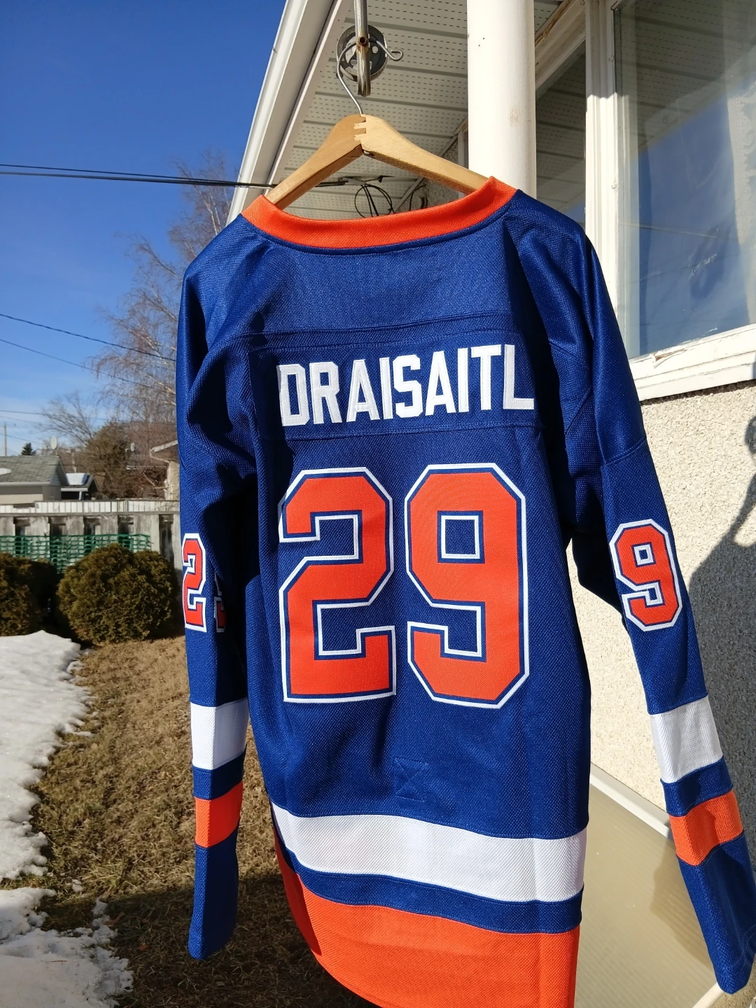 Edmonton Oilers Draisaitl #29 Hockey Jersey
