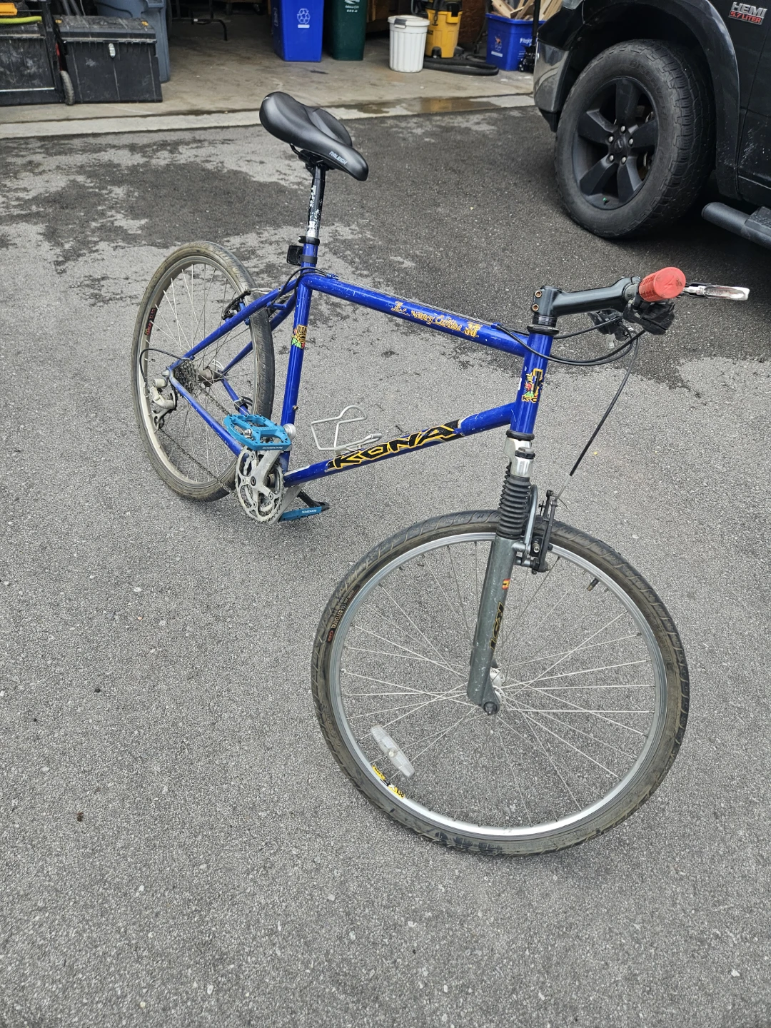 Blue Kona Mountain Bike