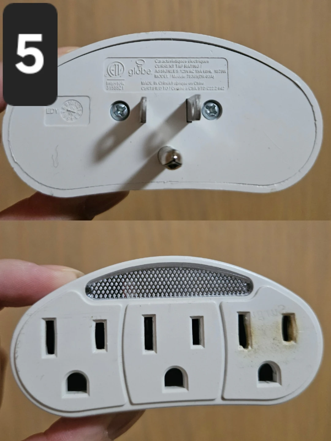 Globe Electric Power Tap Adapter - photo 5