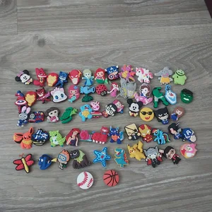 Assorted Cartoon & Character Shoe Charms
