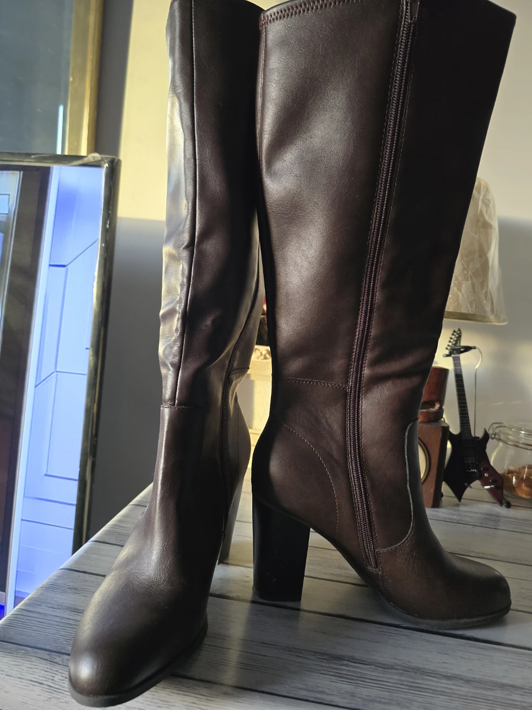 Brown Knee-High Boots - photo 2