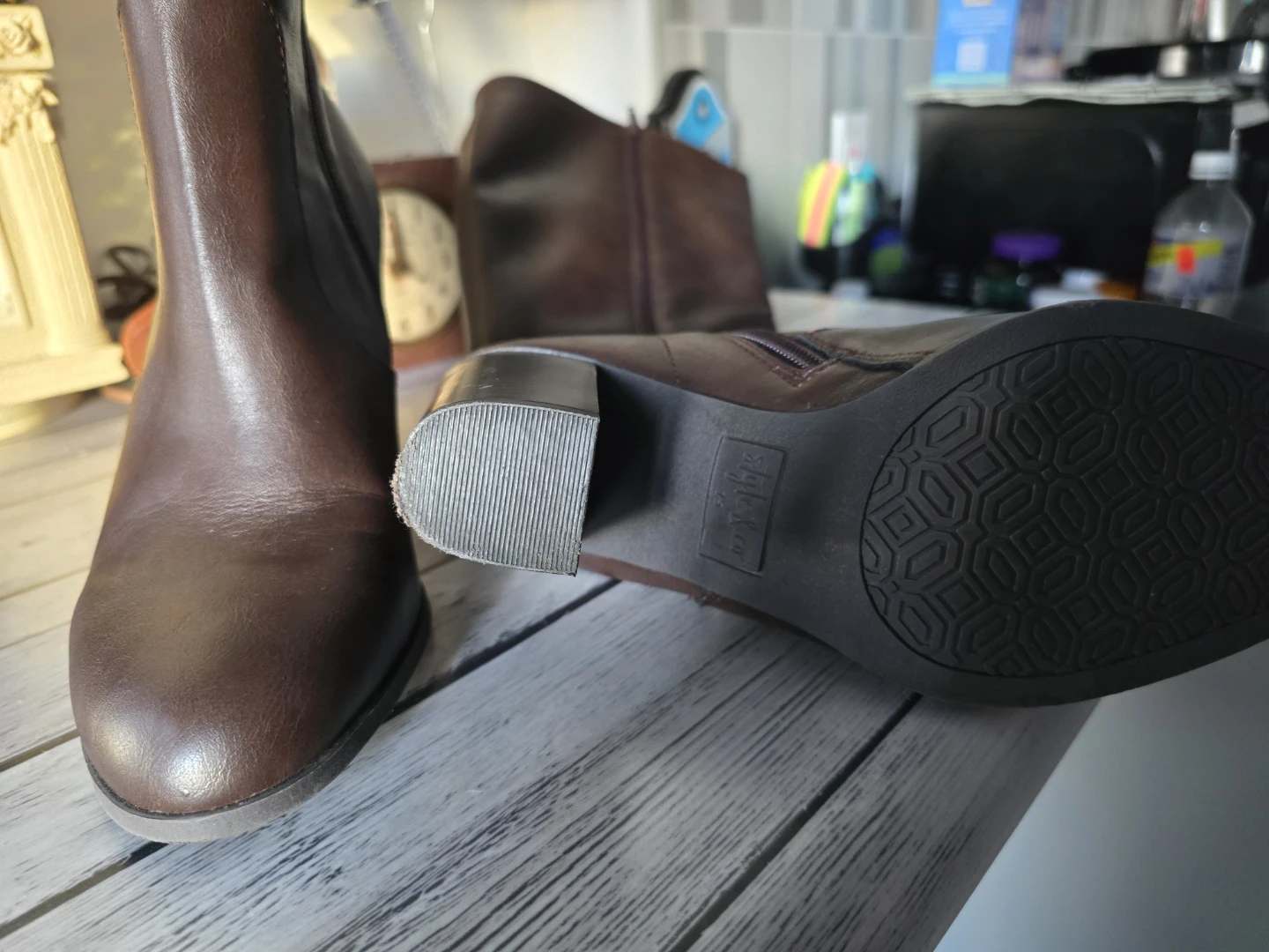 Brown Knee-High Boots - photo 3